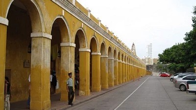 Plaza de las Bovedas Cartagena de Indias