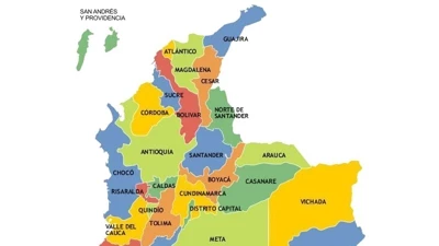 División política de Colombia Colombia