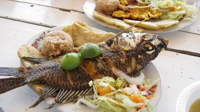 Pescado frito - Colombia